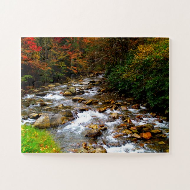 Great Smoky Mountain Tennessee Jigsaw Puzzle (Horizontal)