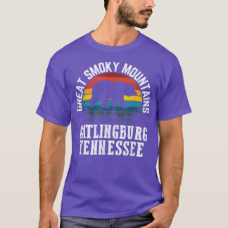 Great Smoky Mountains Bear Tennessee Gatlinburg Na T-Shirt