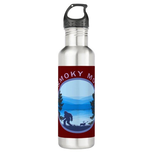 Great Smoky Mountains Bigfoot 710 Ml Water Bottle (Front)