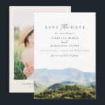 Great Smoky Mountains Destination Save the Date Invitation<br><div class="desc">The Smoky Mountain Collection features watercolor paintings of Smoky Mountains National Park. This collection is perfect for your destination or travel themed event.</div>