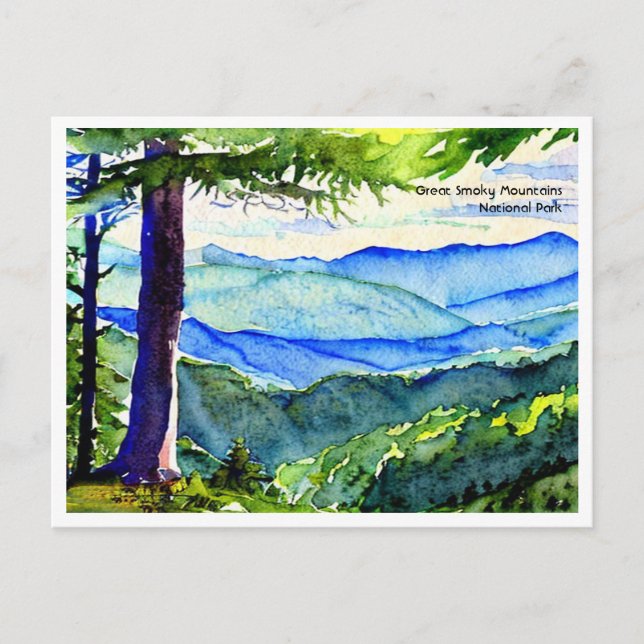 Great Smoky Mountains National Park 2 Postcard (Front)