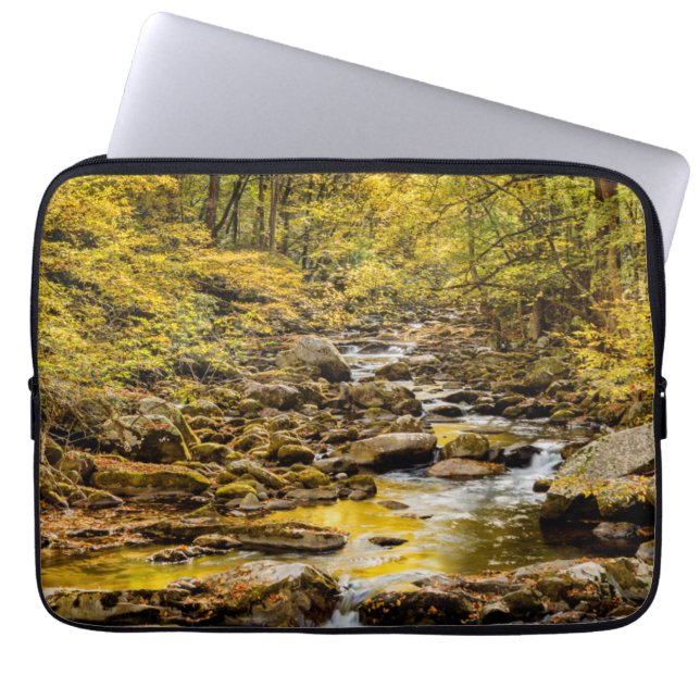 Great Smoky Mountains National Park. Big Creek Laptop Sleeve (Front)