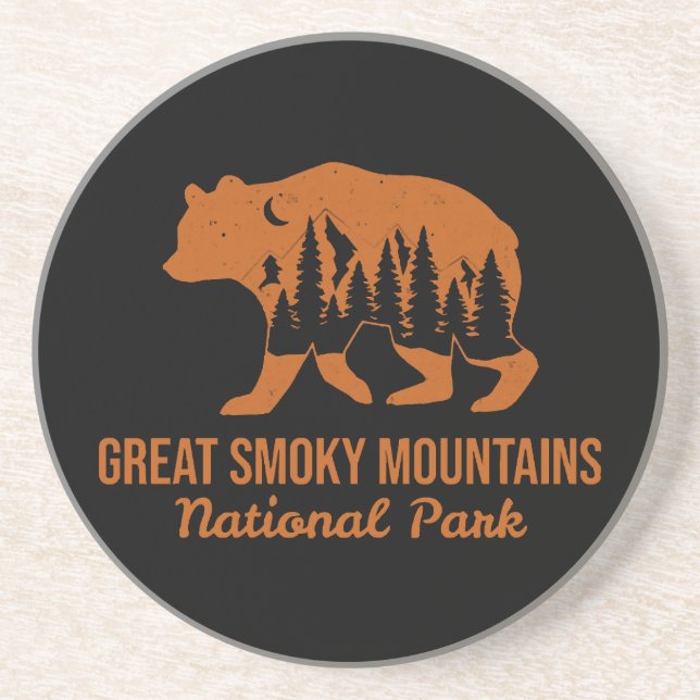 GREAT SMOKY MOUNTAINS NATIONAL PARK  COASTER (Front)