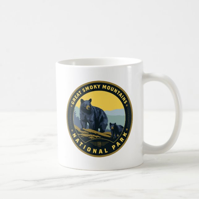 Great Smoky Mountains National Park Coffee Mug (Right)