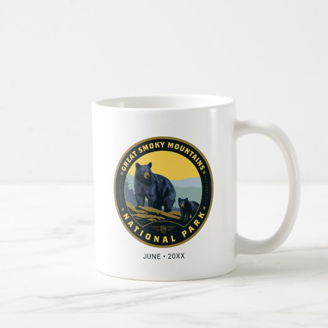 Great Smoky Mountains National Park Coffee Mug (Right)