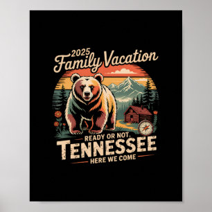 Great Smoky Mountains National Park Family Vacatio Poster