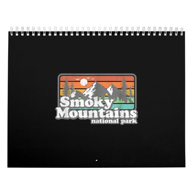 Great Smoky Mountains National Park Hiking Camping Calendar (Cover)