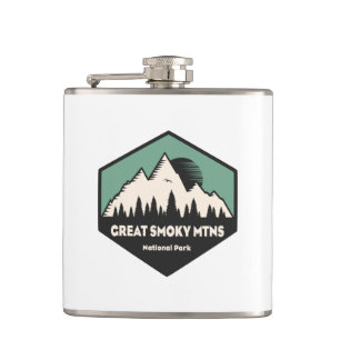 Great Smoky Mountains National Park Hip Flask