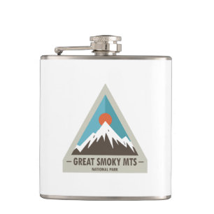 Great Smoky Mountains National Park Hip Flask