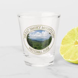 Great Smoky Mountains National Park in Tennessee Shot Glass