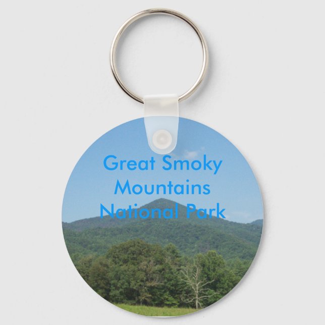 Great Smoky Mountains National Park Key Ring (Front)
