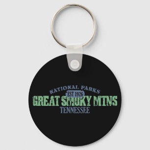 Great Smoky Mountains National Park Key Ring