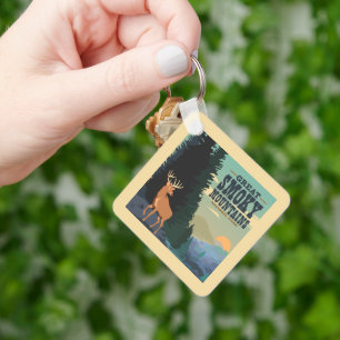 Great Smoky Mountains National Park Key Ring