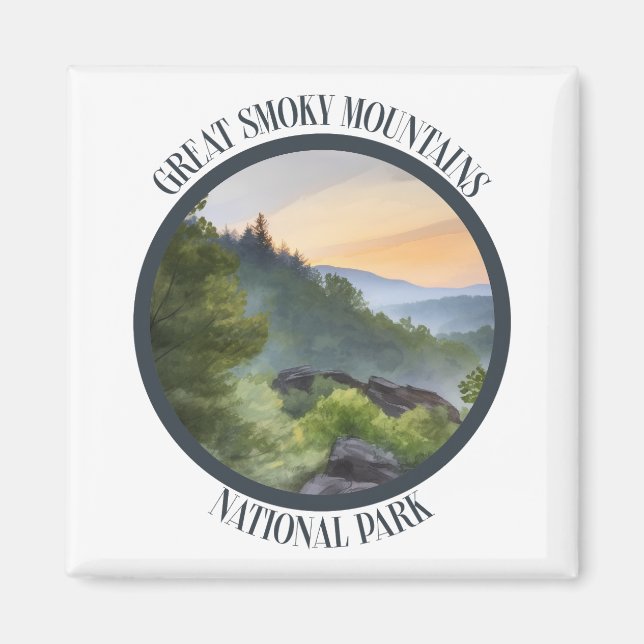 Great Smoky Mountains National Park Magnet (Front)