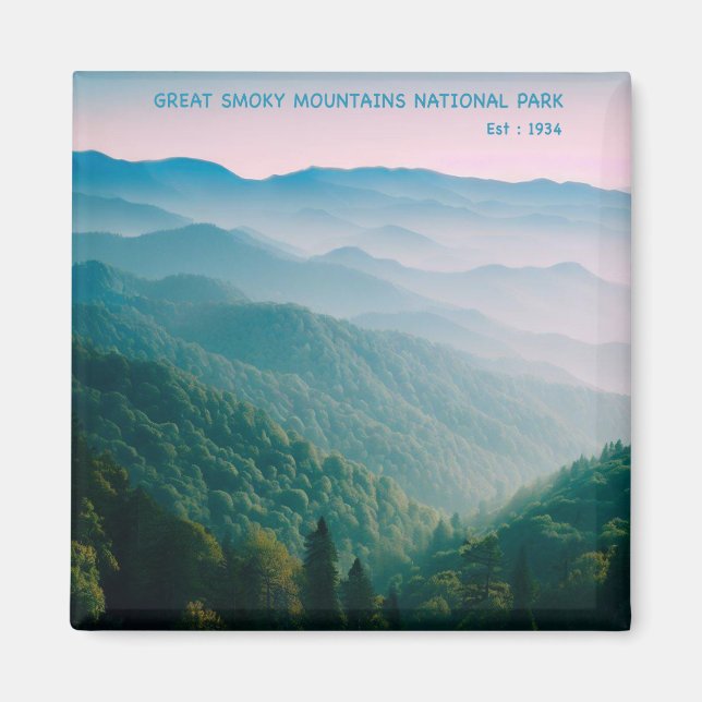 Great Smoky Mountains National Park Magnet (Front)