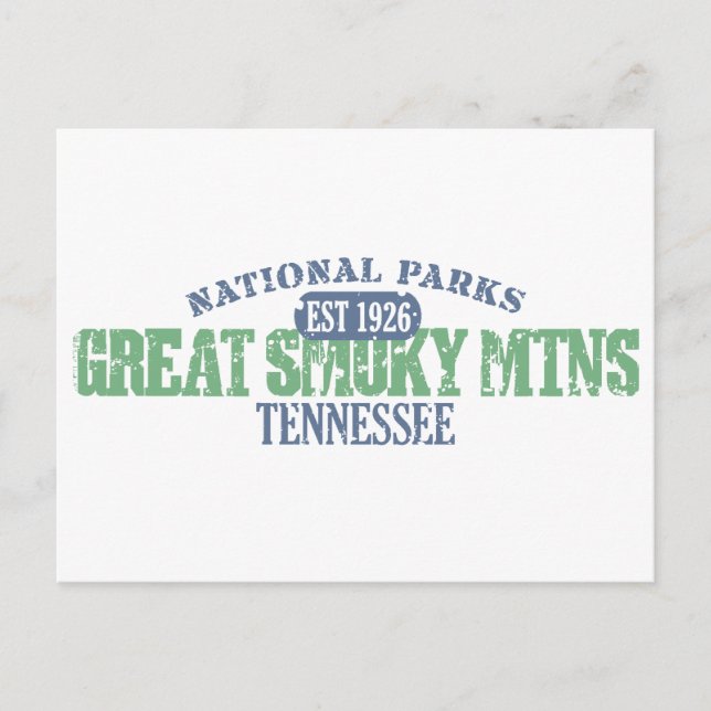 Great Smoky Mountains National Park Postcard (Front)