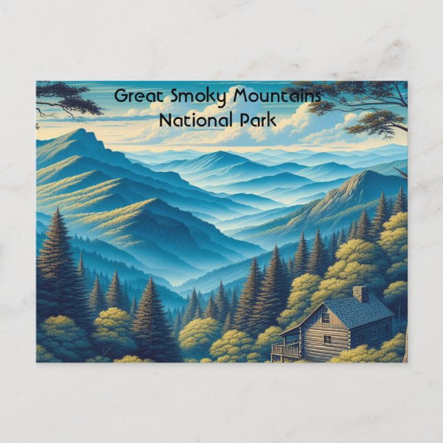 Great Smoky Mountains National Park Postcard (Front)