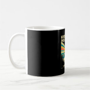 Great smoky mountains national park sunset retro coffee mug