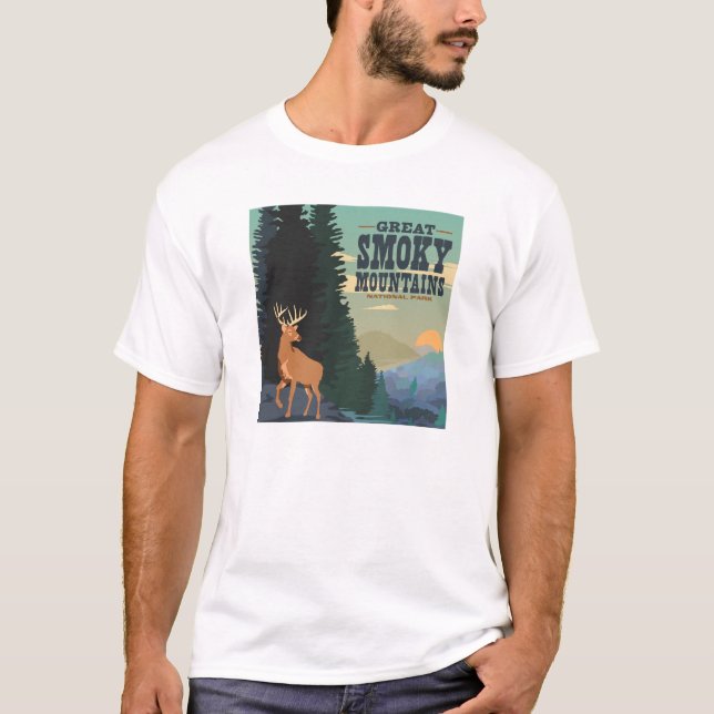 Great Smoky Mountains National Park T-Shirt (Front)