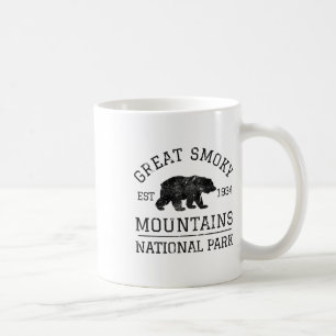 Great Smoky Mountains National Park Tennessee Bear Coffee Mug
