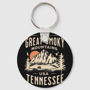 Great Smoky Mountains National Park Tennessee Hike Key Ring