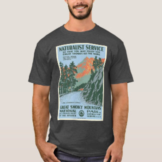 GREAT SMOKY MOUNTAINS National Park Tennessee N Ca T-Shirt
