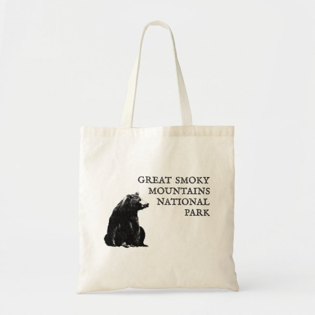 Great Smoky Mountains National Park Tote Bag (Front)