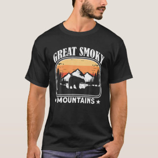 Great Smoky Mountains National Park Tourist Souven T-Shirt