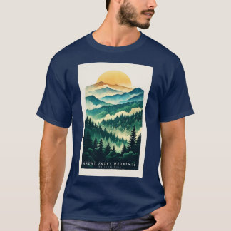 Great Smoky Mountains national park travel 12 T-Shirt