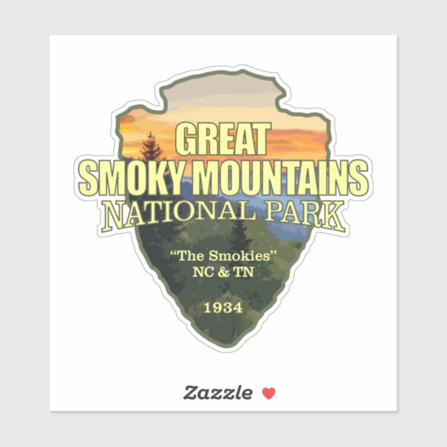 Great Smoky Mountains NP (arrowhead) (Sheet)