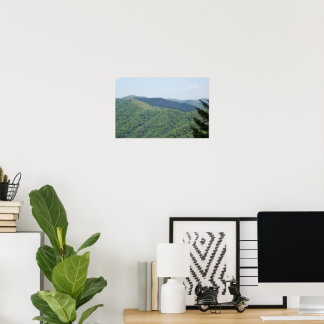Great Smoky Mountains Scene Poster