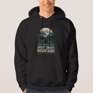 Great Smoky Mountains Scenic Wildlife Nature Art Hoodie