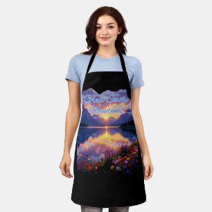 Great Smoky Mountains Sunset Apron