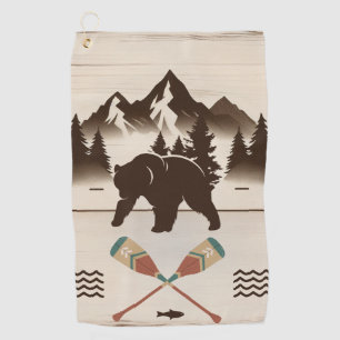 Great Smoky Mountains, TN bear Golf Towel