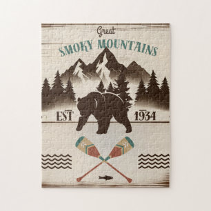 Great Smoky Mountains, TN bear Jigsaw Puzzle