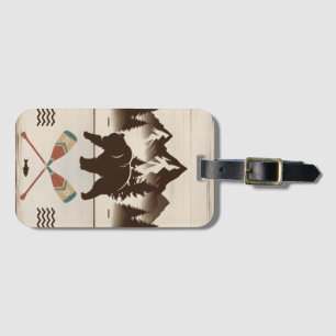 Great Smoky Mountains, TN bear Luggage Tag