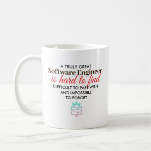 Great Software Engineer Personalised Name Gift Coffee Mug