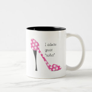 Great "soles" Two-Tone coffee mug