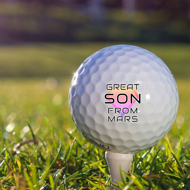 Great Son From Mars Golf Balls (Creator Uploaded)