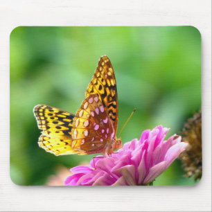 Great Spangled Fritillary Butterfly Mouse Pad