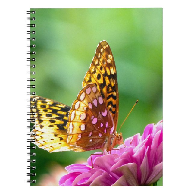Great Spangled Fritillary Notebook (Front)