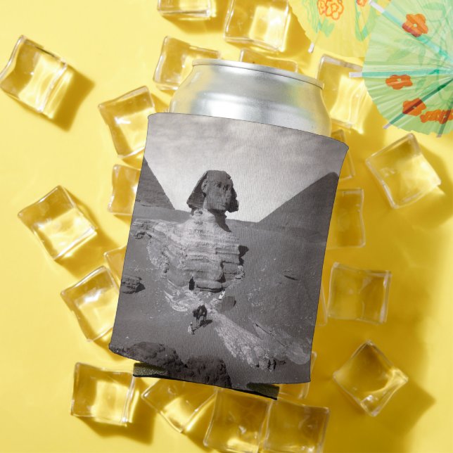 Great Sphinx & Giza Pyramids Necropolis Egypt Can Cooler (In Situ Summer)