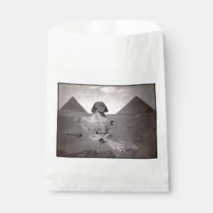 Great Sphinx & Giza Pyramids Necropolis Egypt Favour Bag