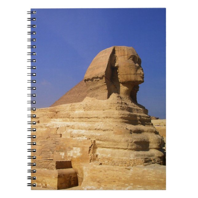 Great Sphinx of Giza, Egypt Notebook (Front)