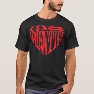 Great Statement Heart Partnership In Love Valentin T-Shirt