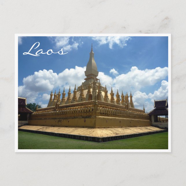 great stupa laos postcard (Front)