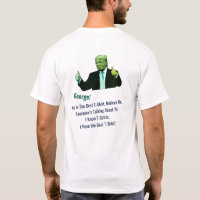 Great T-Shirt! Funny Donald Trump Photo Name