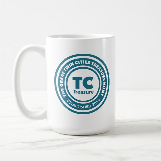 Great TC Treasure Hunt Logo Mug (Large) (Left)