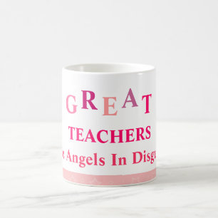 Great Teachers - Pink Coffee Mug