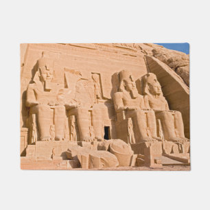 Great Temple of Abu Simbel - Ramses II - Egypt Doormat